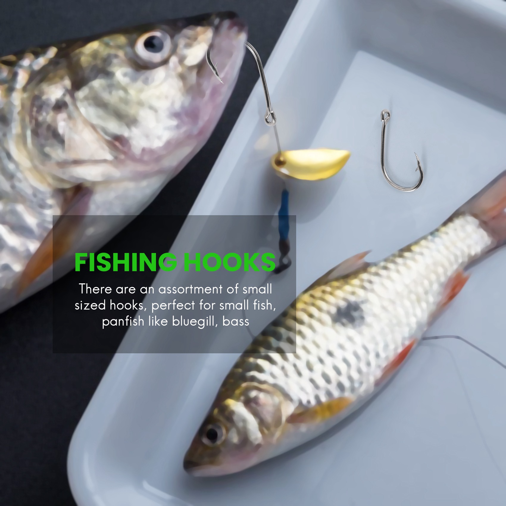 New arrival  500Pcs/Set Mixed  - Fishing Hook Box review and price