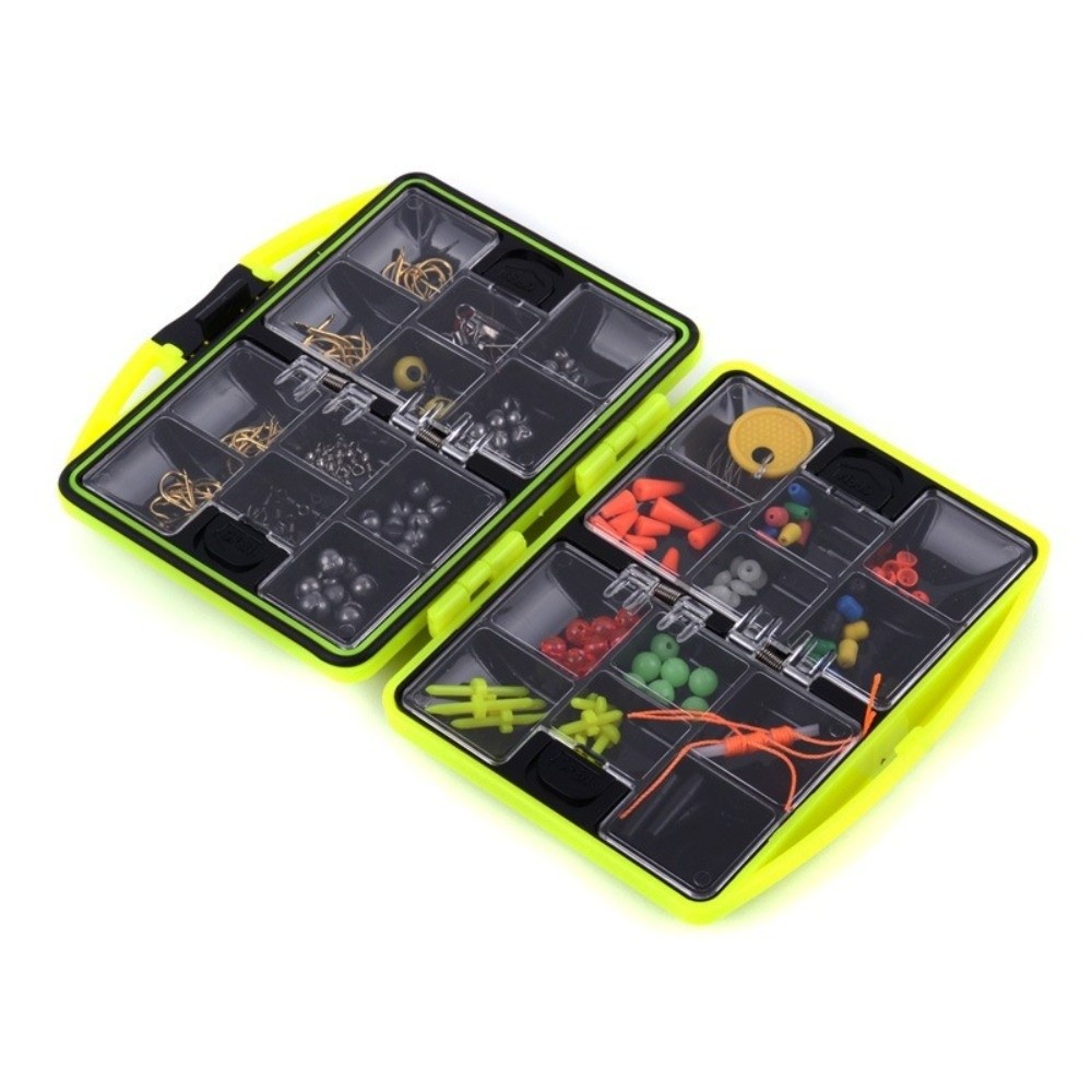 184pcs Fishing Accessories Kit - Fishing Hook Box review and price
