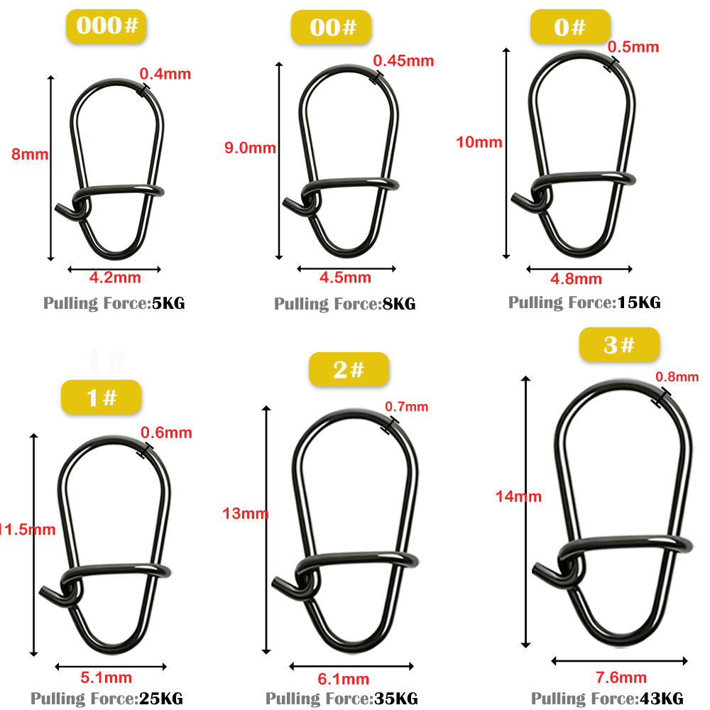 GOBAIT 100Pcs Black Stainless  - Fishing Hook Offset review and price
