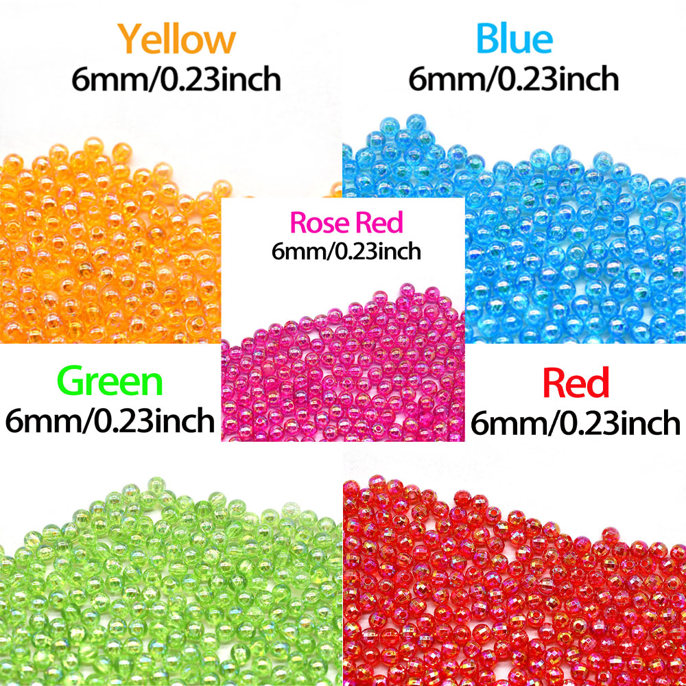 MNFT Mix 5 Colors Round Beads  - Fishing Hook Assortment review and price