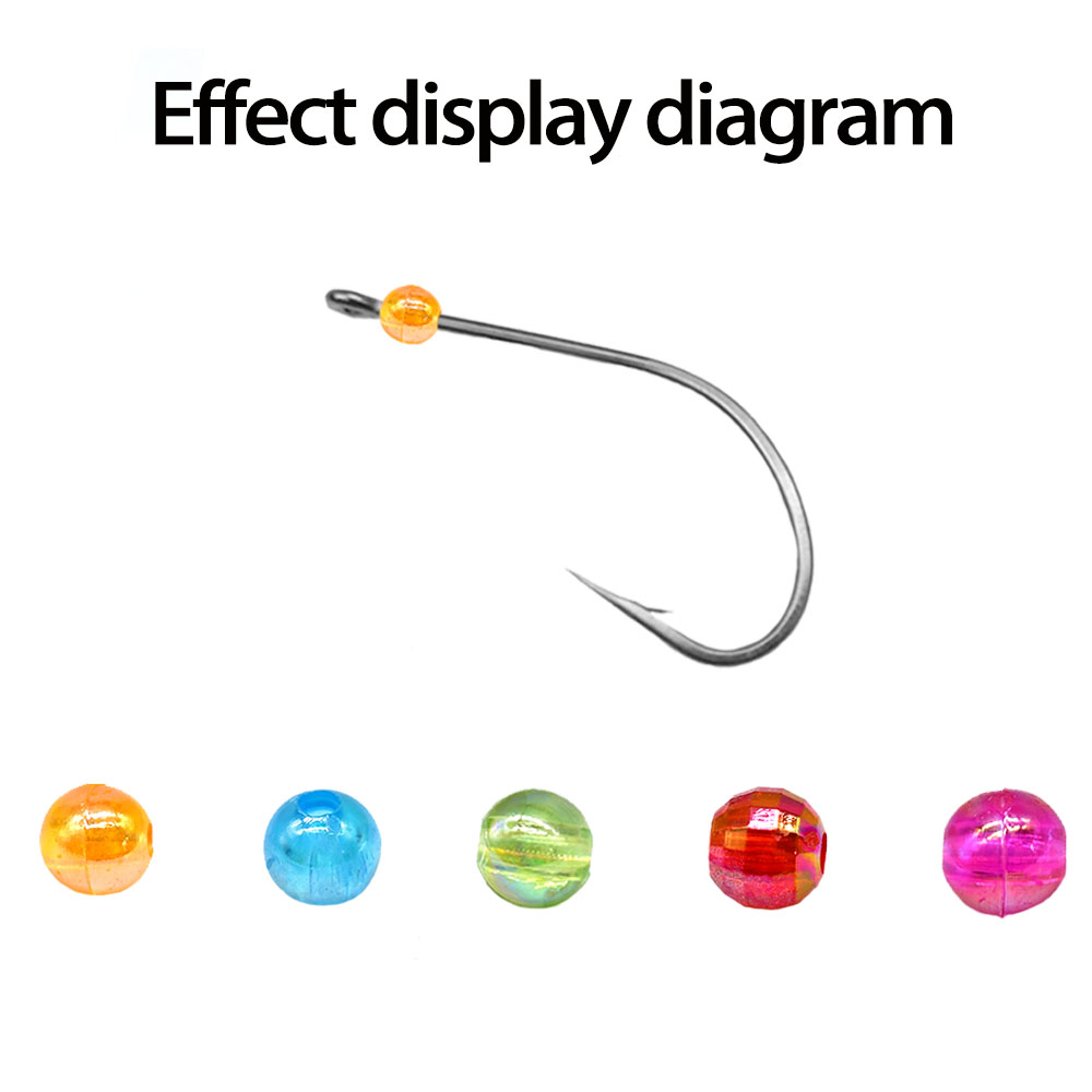 MNFT Mix 5 Colors Round Beads  - Fishing Hook Assortment review and price