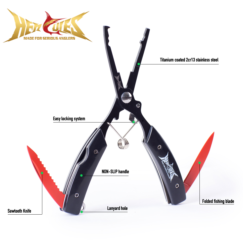 HERCULES Fishing Pliers with S - Fishing Hook Remover review and price