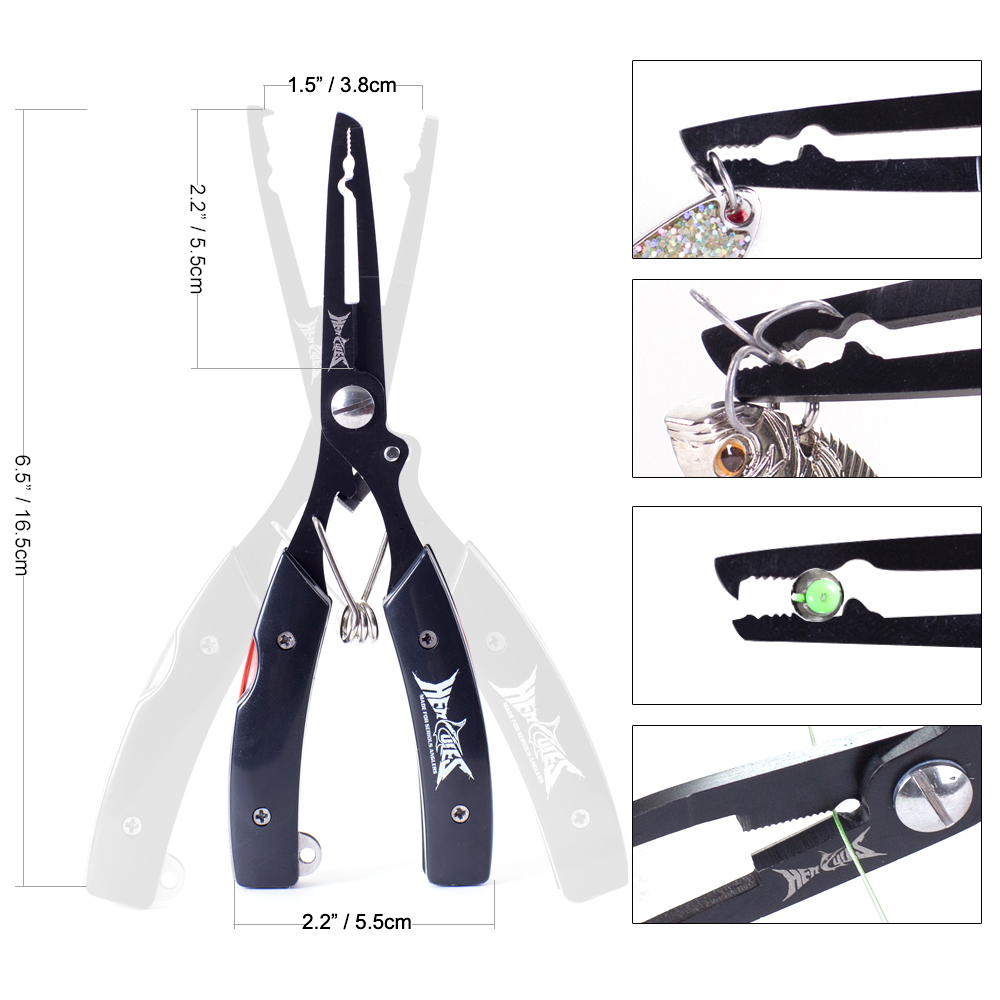 HERCULES Fishing Pliers with S - Fishing Hook Remover review and price