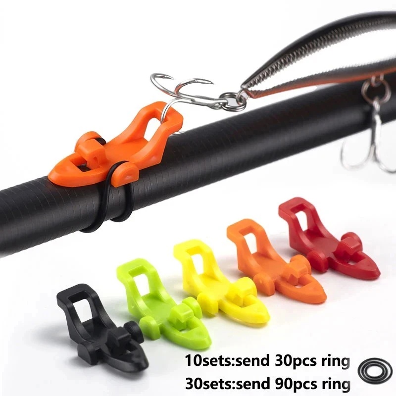 10-20sets Fishing Rod Pole Hoo - Fishing Hook Box review and price